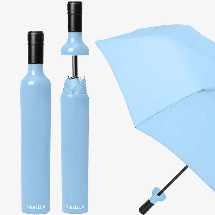 Powder Blue Bottle Umbrella