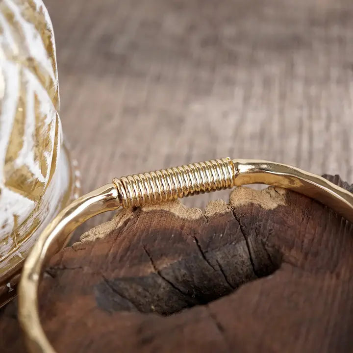 Rider's Curve — Hinged Horse Bit Bracelet
