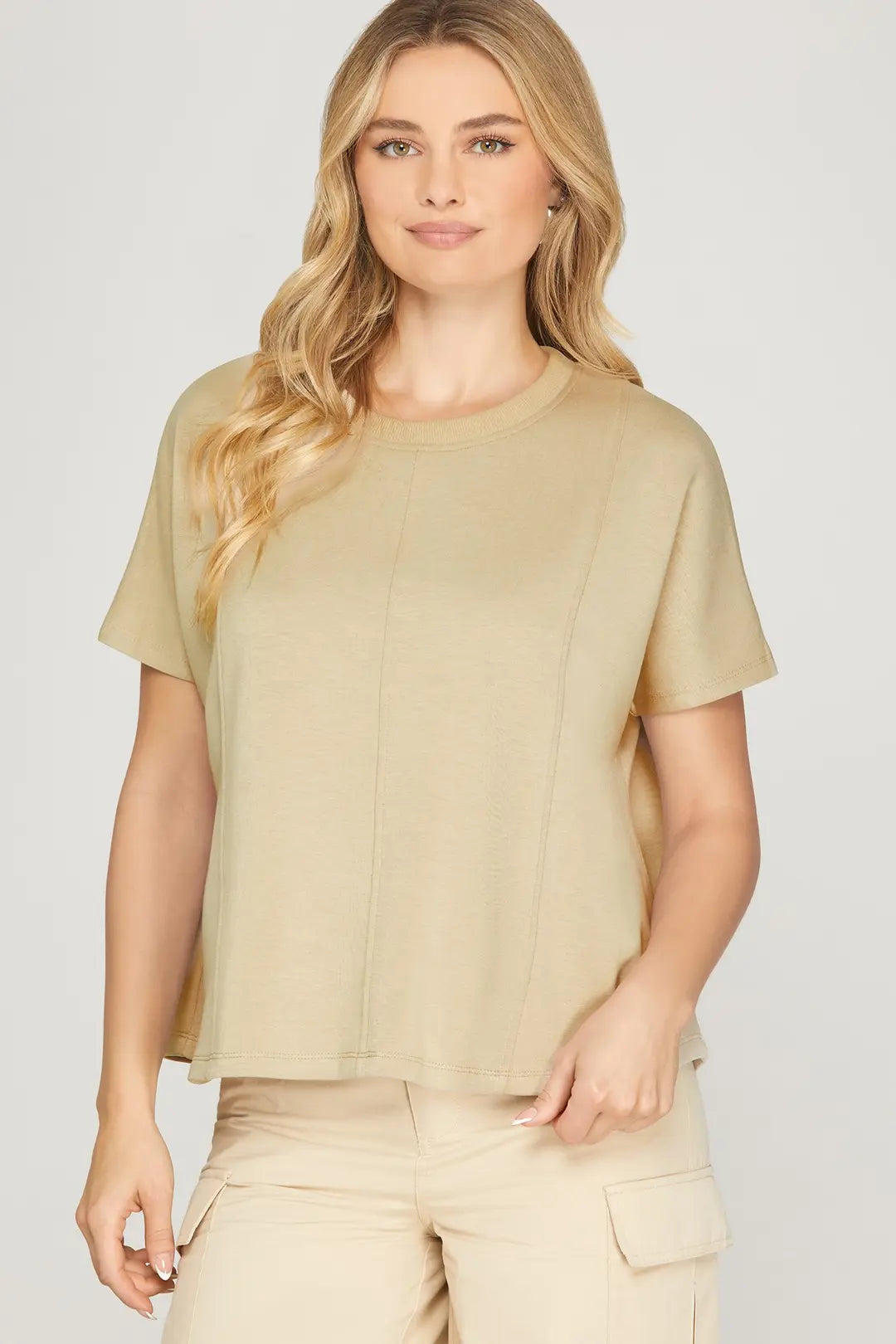 Drop Shoulder Top