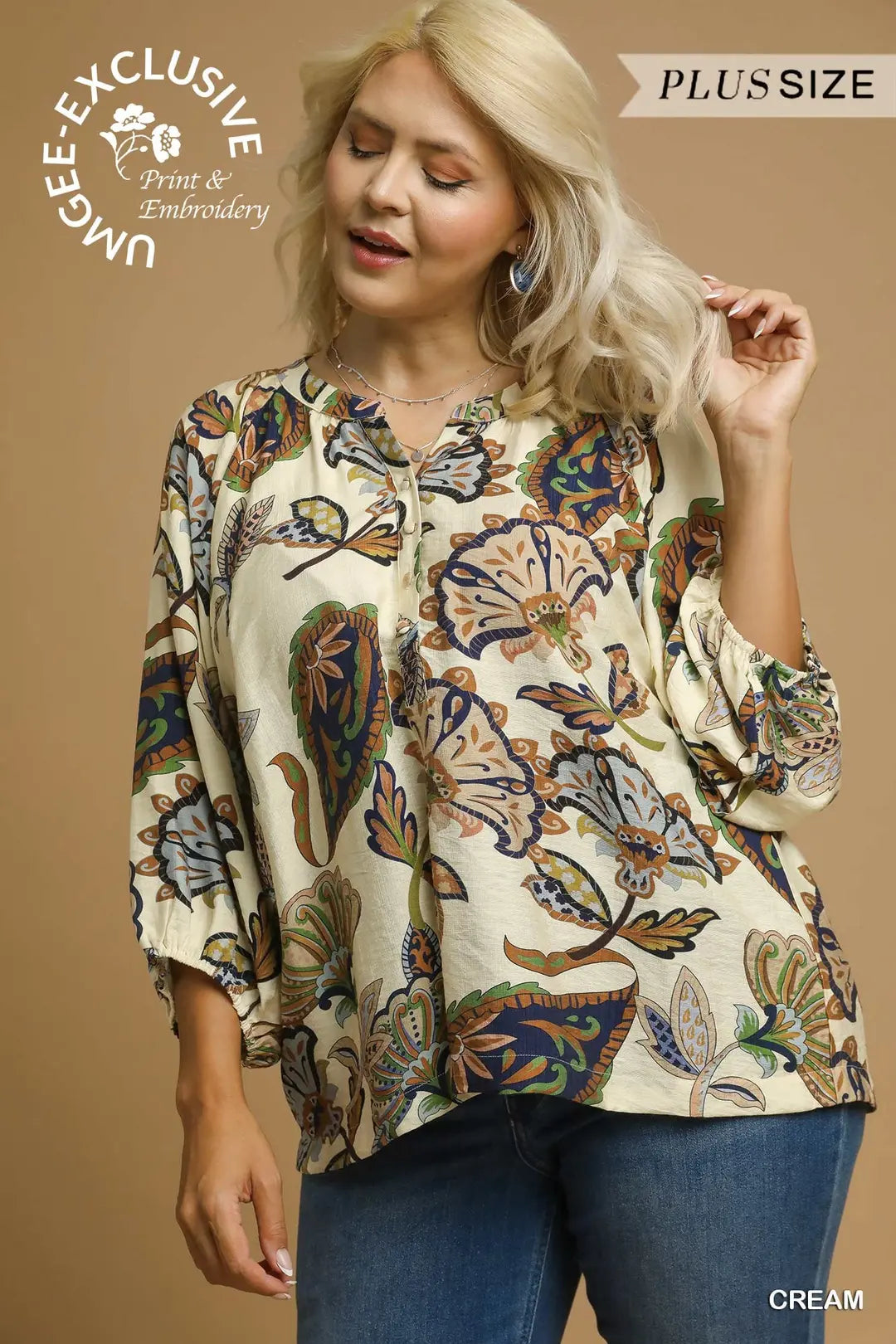 Boho Paisley Blouse