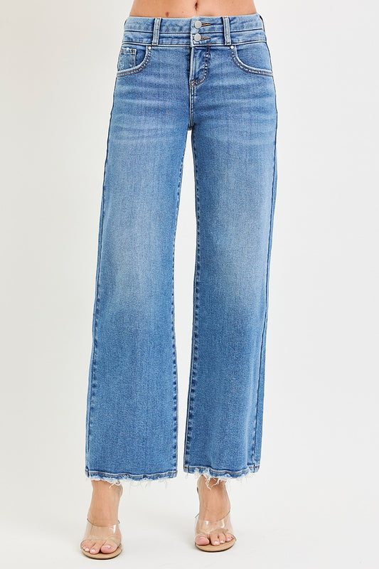 HR WL Double Waist Jeans