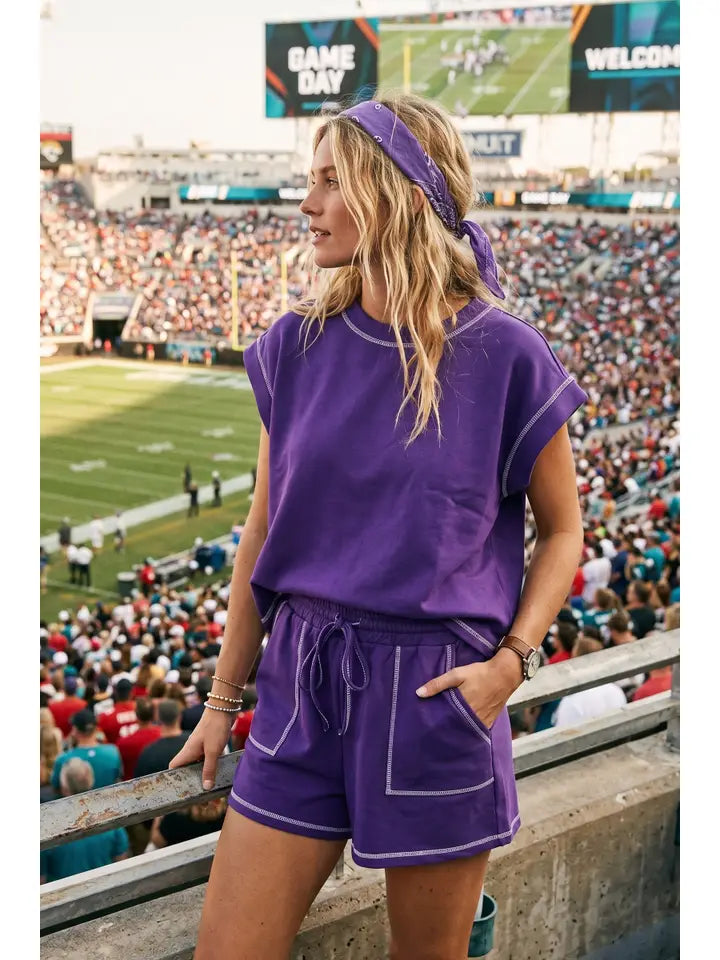 Scuba Contrast Purple Gameday Set