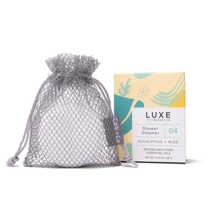 Eucalyptus + Aloe Shower Steamer Fizzy Bomb