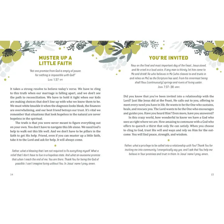 A Mustard Seed Faith Devotional