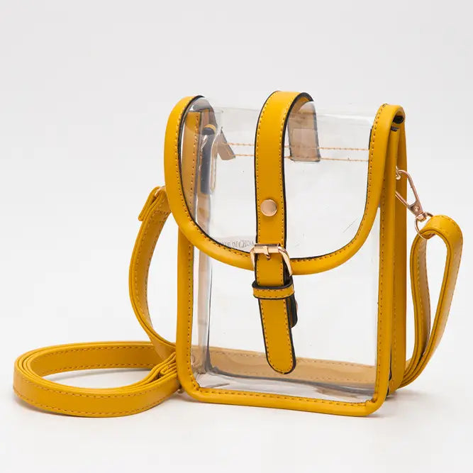 Clear Cross Body Stadium Handbag