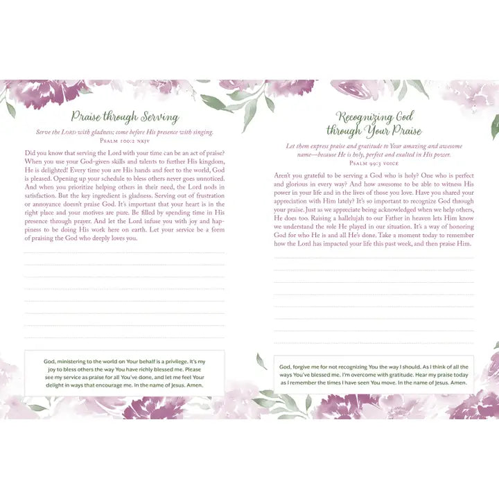 Raise A Hallelujah Prayer & Praise Journal
