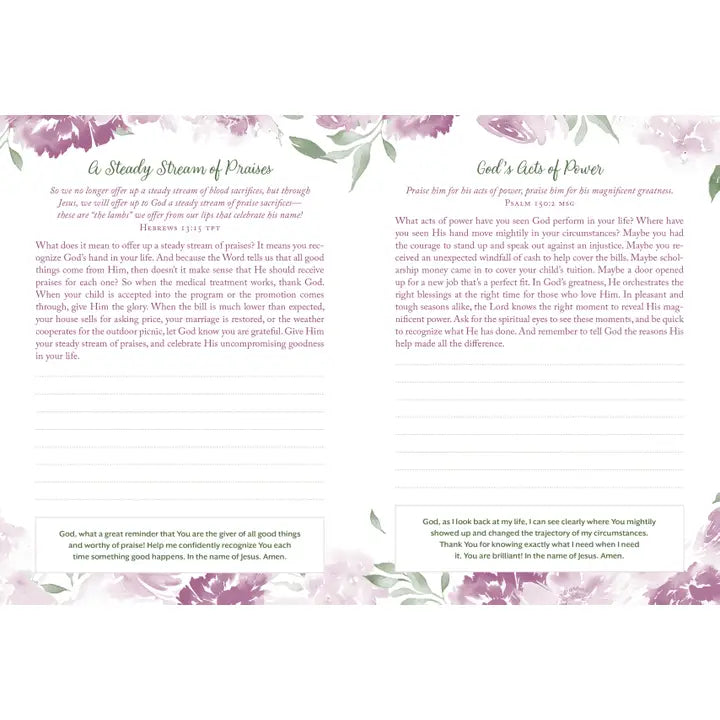 Raise A Hallelujah Prayer & Praise Journal