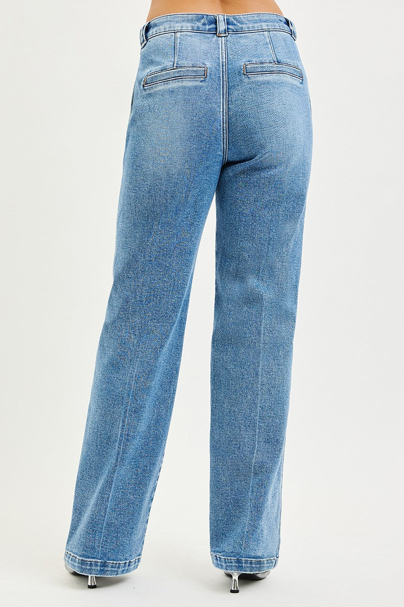 Slouchy Straight Jeans