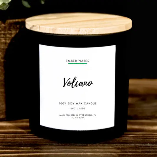Volcano Candle