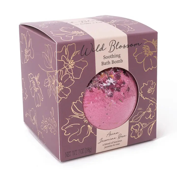 Wild Blossom Soothing Bath Bomb - Jasmine Rose
