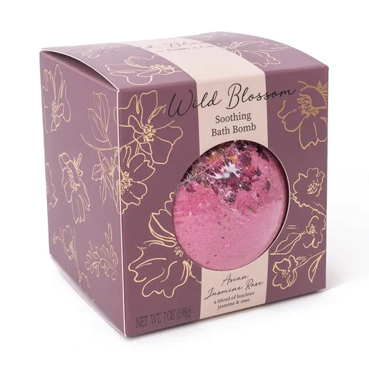 Wild Blossom Soothing Bath Bomb - Jasmine Rose