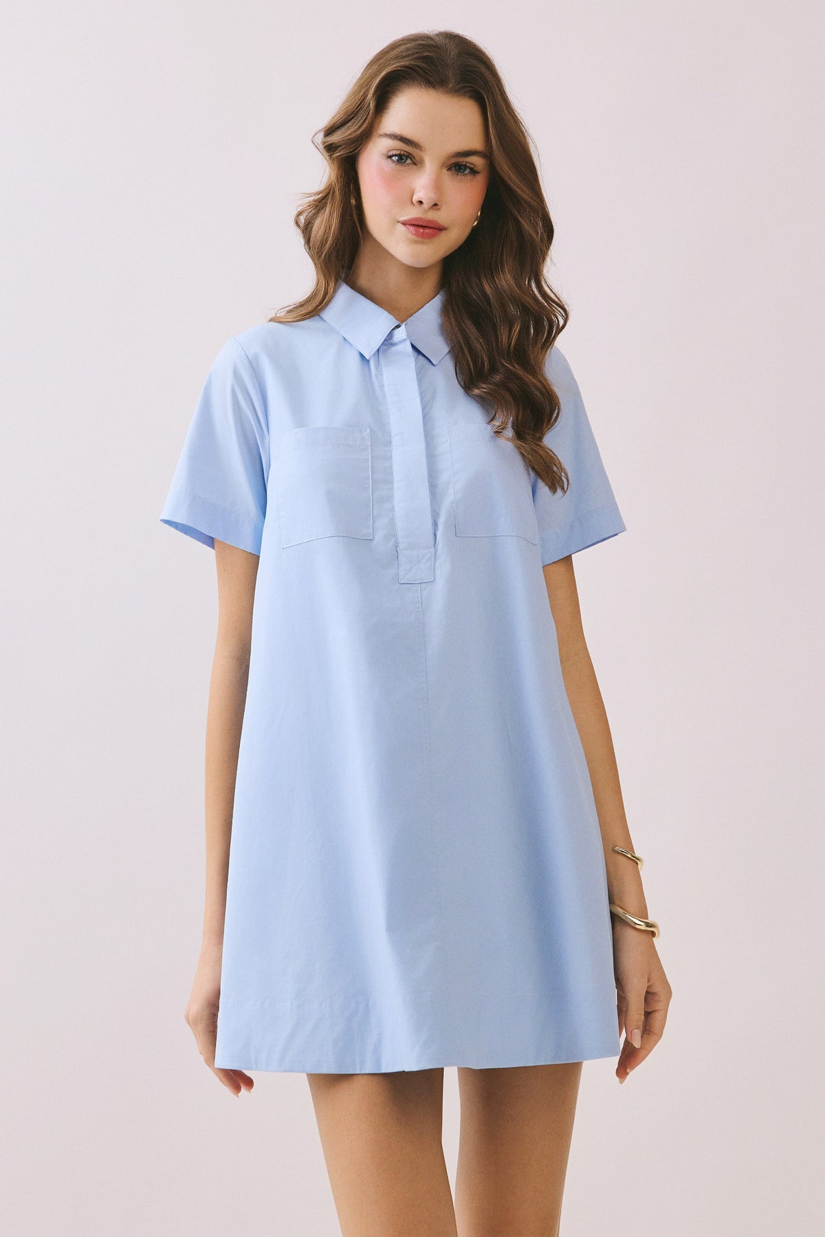 Button Up Shirt Dress