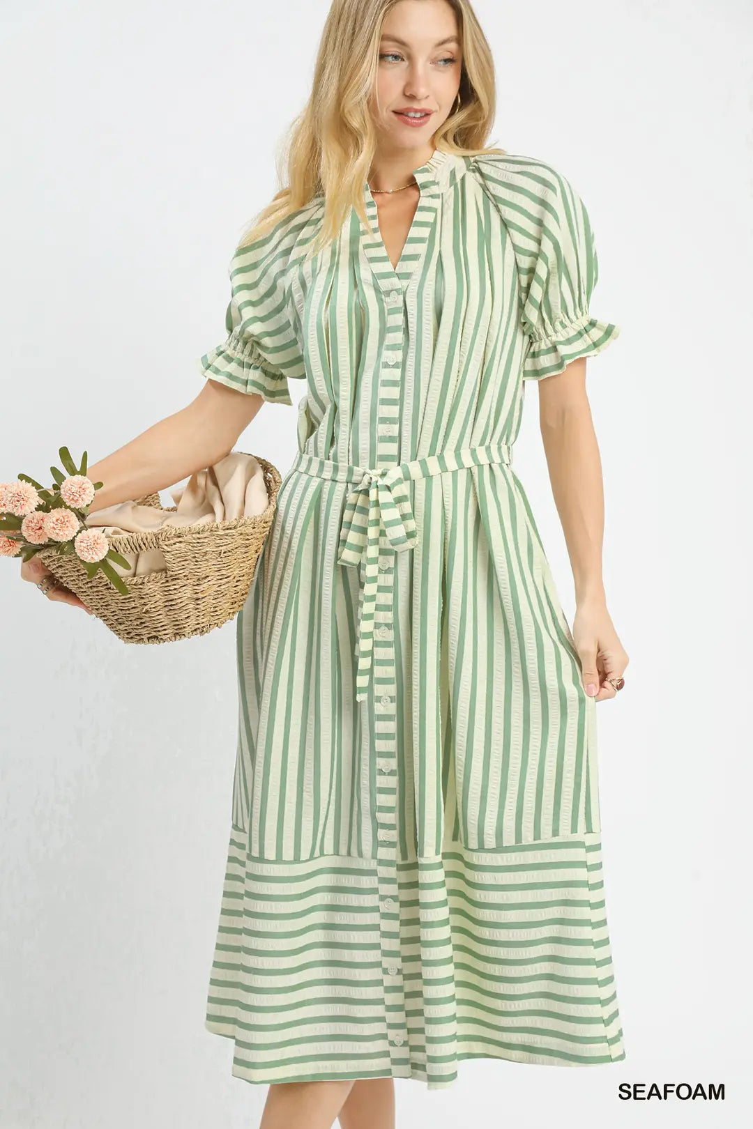 Striped Maxi Dress